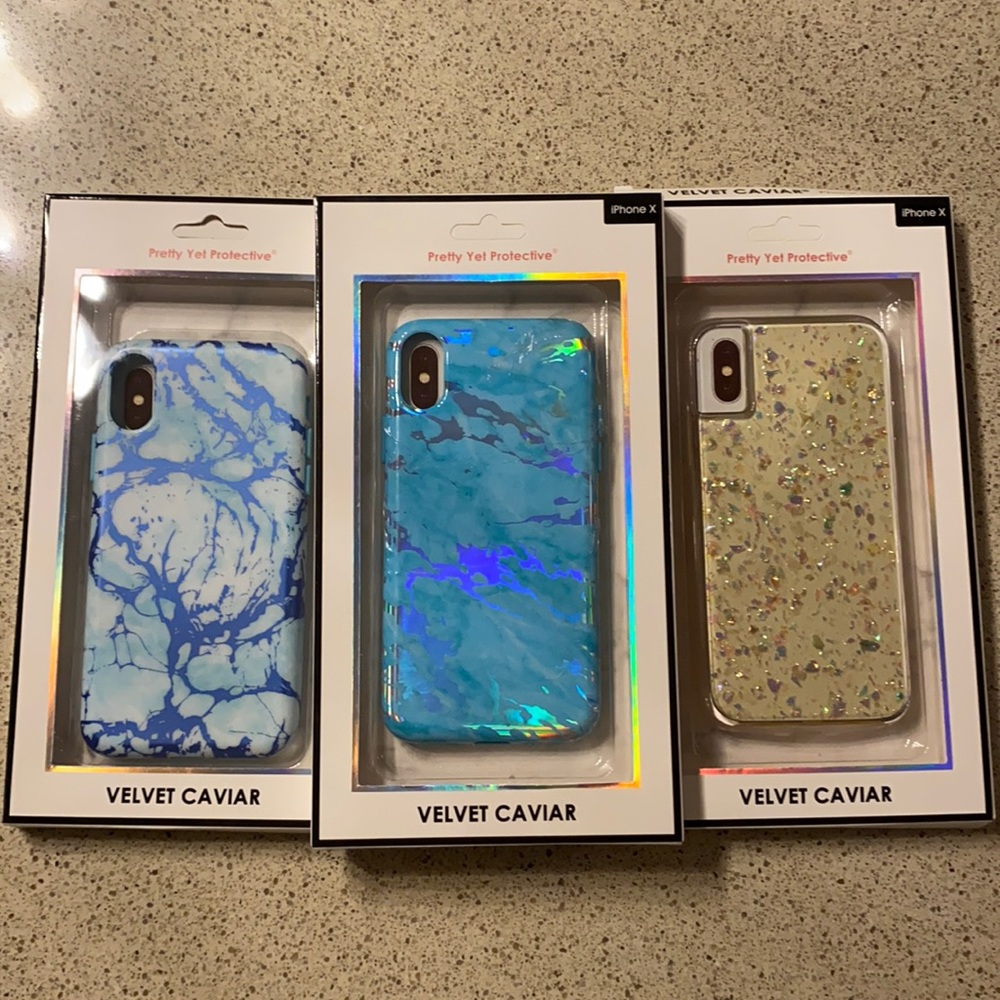Velvet Caviar iPhone X case